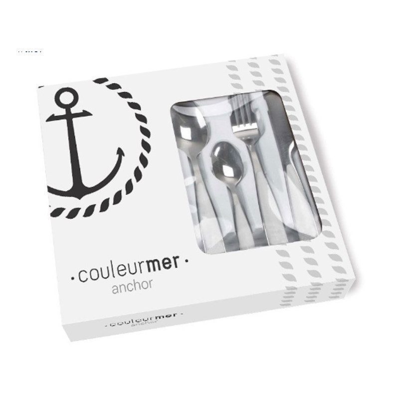 Couverts ANCHOR Inox 24 pièces