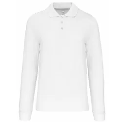 Polo manches longues 100% coton de Kariban