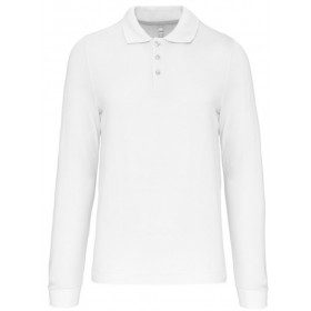 Polo manches longues 100% coton de Kariban