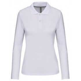 Polo manches longues 100% coton pour femmes de Kariban