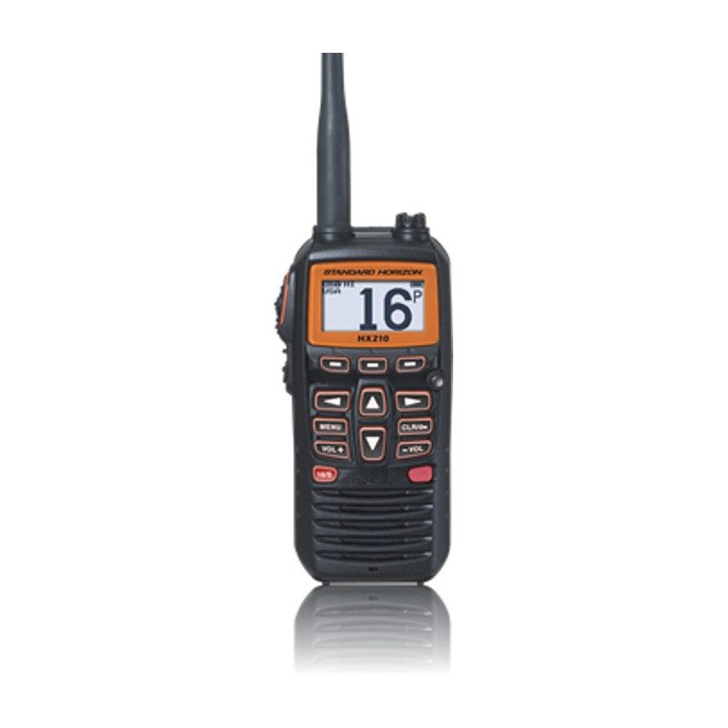 Waterproof portable VHF HX 210 E