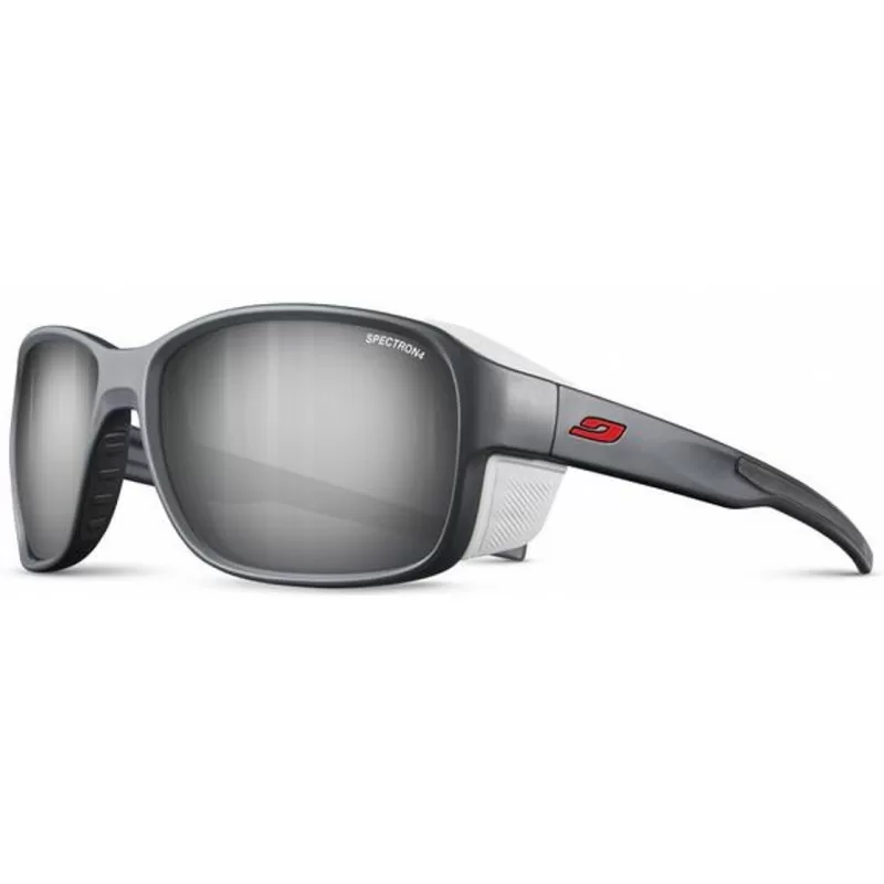 Lunettes Monterosa 2 de Julbo gris blanc Lunettes Monterosa 2 de Julbo gris blanc