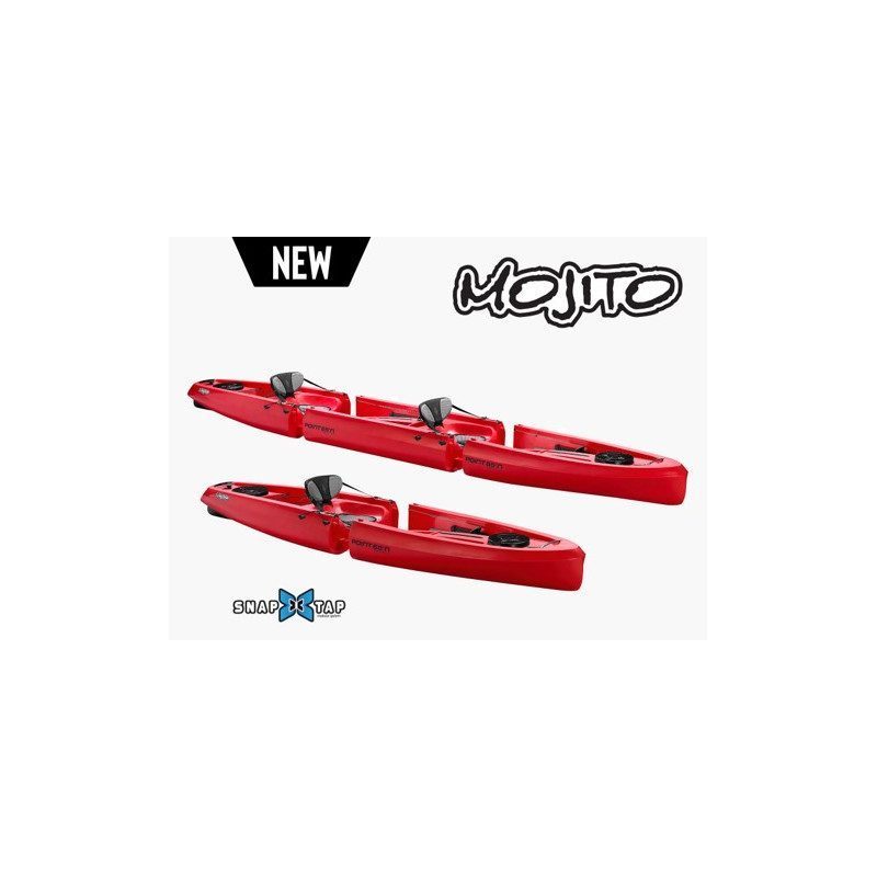 Modular Kayak Mojito Duo Red