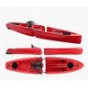 Kayak Modulable Mojito Solo Rouge