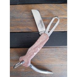 Couteau démanilleur épissoir bois de Topomarine