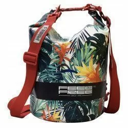 Sac étanche Dry Tube Tropical Botanic Green/Red