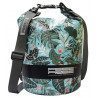 Waterproof bag Dry Tube Tropical Organic Teal Grey