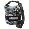 Waterproof Tropical Midnight Black Grey bag 15L