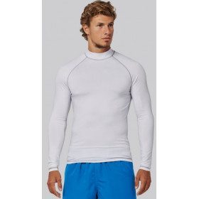 Lycra manches longues anti-UV Blanc