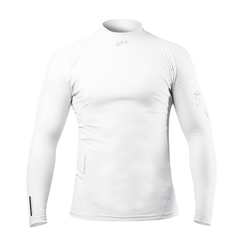 Top Eco Spandex manches longues Blanc de Zhik