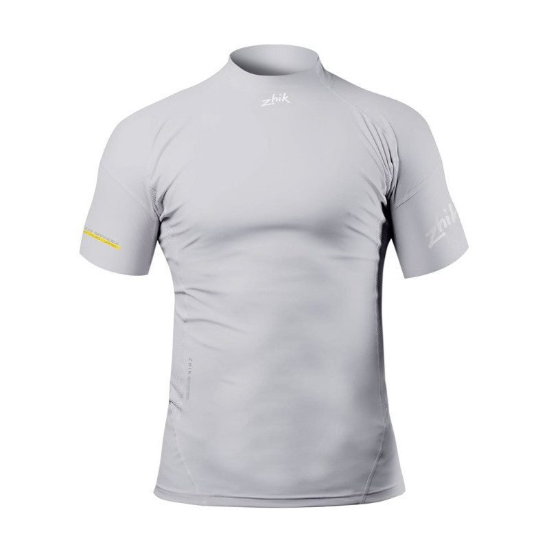Eco Spandex long sleeves Grey Top