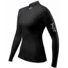 Top Eco Spandex manches longues Noir Femme Zhik