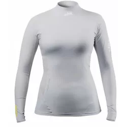 Top Eco Spandex Women Long Sleeves Grey