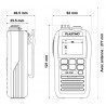 VHF SX-350 portable and waterproof