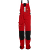 VENTURI red overalls with fleece lining