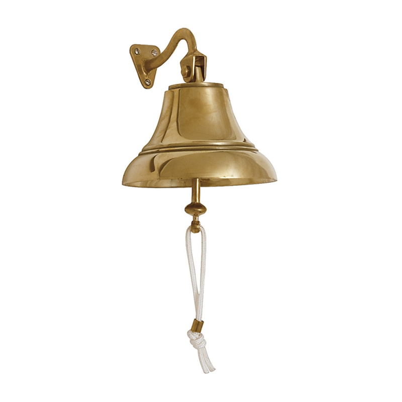 Polished brass bell 150 mm from Plastimo
