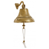 Polished brass bell 150 mm from Plastimo