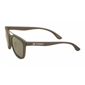 Lunettes TAENGA couleur bois, verre effet miroir, Polar plus