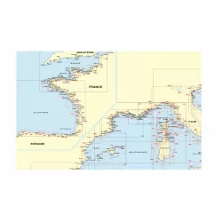 Cartes marines Bretagne Nord