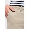 Pantalon Chino Homme Beige