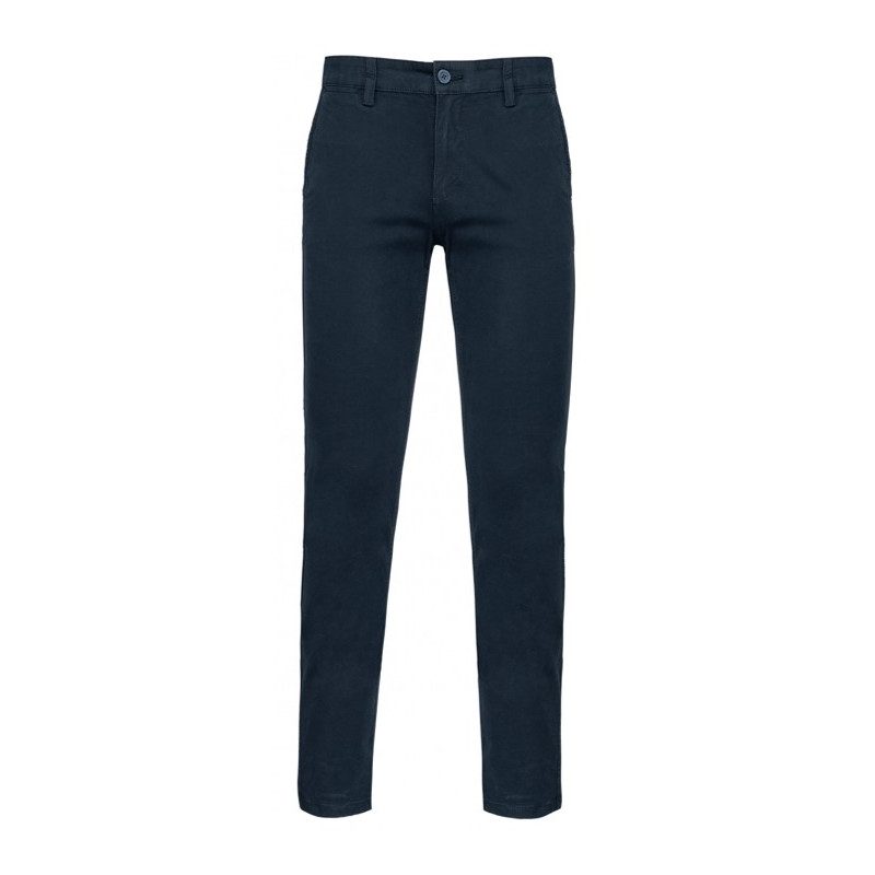 Pantalon Chino Homme Bleu Navy