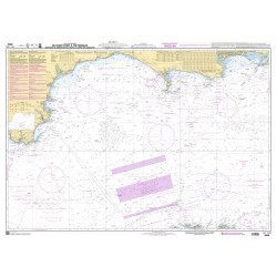 Carte marine 6940L pliée Côte Sud Angleterre