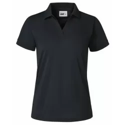 Polo Silvi Crew col V femme Navy de Marinepool