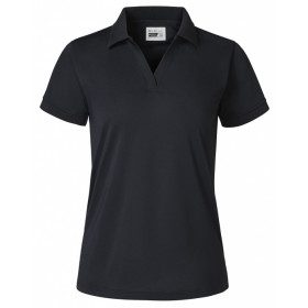 Polo Silvi Crew col V femme Navy de Marinepool