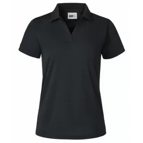 Polo Silvi Crew col V femme Navy de Marinepool
