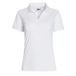 Polo Silvi Crew col V femme White de Marinepool