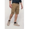 Short Cargo Coton Homme Camel