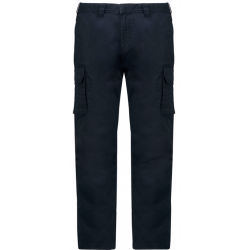 Pantalon Cargo Coton Homme Navy