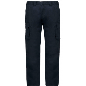 Pantalon Cargo Coton Homme Navy