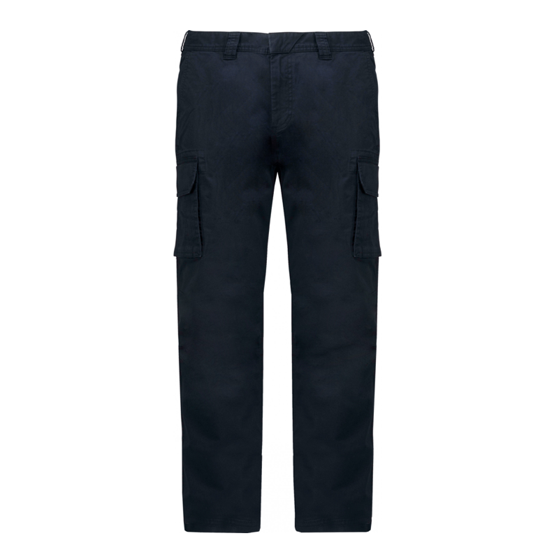 Pantalon Cargo Coton Homme Navy