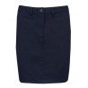 Jupe Chino Coton Navy pour femmes