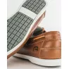 Chaussures bateau marron anti-dérapante Adhera
