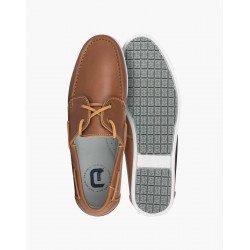 Chaussures bateau Marco Polo marron de Adhera