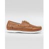 Chaussures bateau marron anti-dérapante Adhera