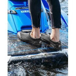 Chausson nautica noir Adhera