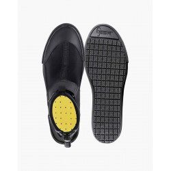 Vue dessus dessous botillon de voile Hydro noir de Adhera