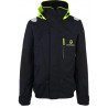 Black VENTURI jacket with fleece lining from Bermuda