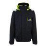 Black VENTURI jacket with fleece lining from Bermuda