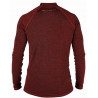 Lycra Long Sleeve Cube Rashvest Red Men