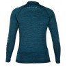 Lycra Long Sleeve Cube Rashvest Blue Women