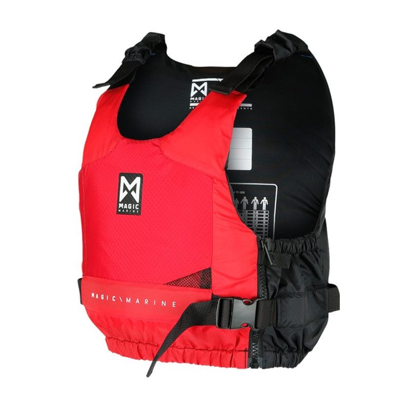 Gilet d'aide à la flottabilité Ultimate Zip latéral Rouge