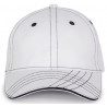 Casquette Fashion 100% coton Blanc/Navy