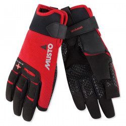 Gloves long fingers Performance Red