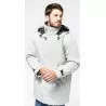 Parka de pont Homme Navy doublée matelassée