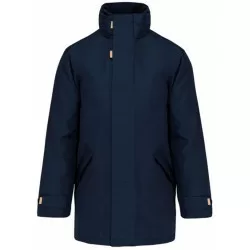 Parka de pont Homme Navy doublée matelassée