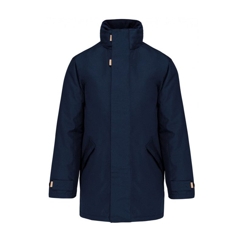 Parka de pont Homme Navy doublée matelassée